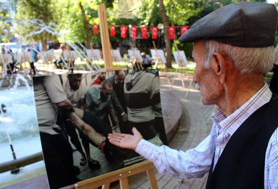 Yüzlerce kişi İHA'nın ‘Oradaydık, unutmadık, unutturmadık’ sergisini gezdi