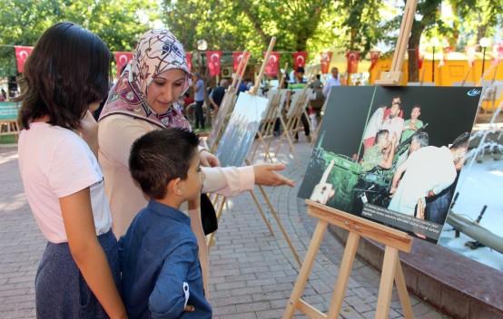 Yüzlerce kişi İHA'nın ‘Oradaydık, unutmadık, unutturmadık’ sergisini gezdi