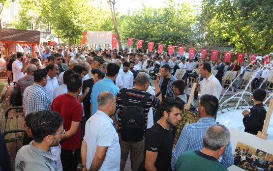 Yüzlerce kişi İHA'nın ‘Oradaydık, unutmadık, unutturmadık’ sergisini gezdi