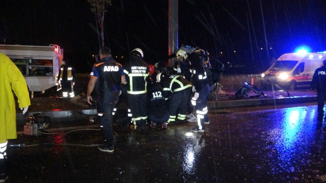 Adıyaman’da feci kaza: 2 ölü