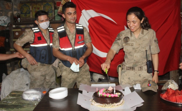 Jandarma ekiplerini şok eden sürpriz