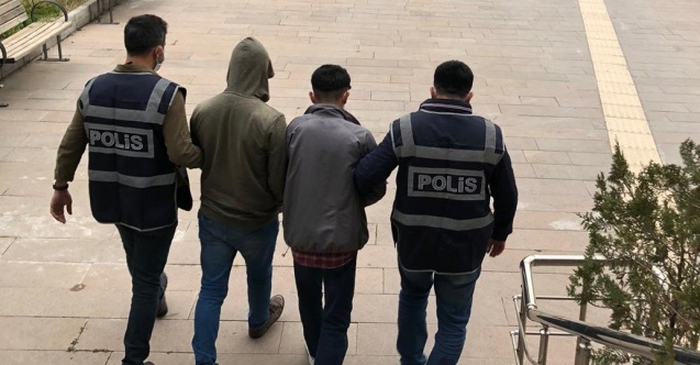 Hırsızlık yapan 2 şahıs tutuklandı