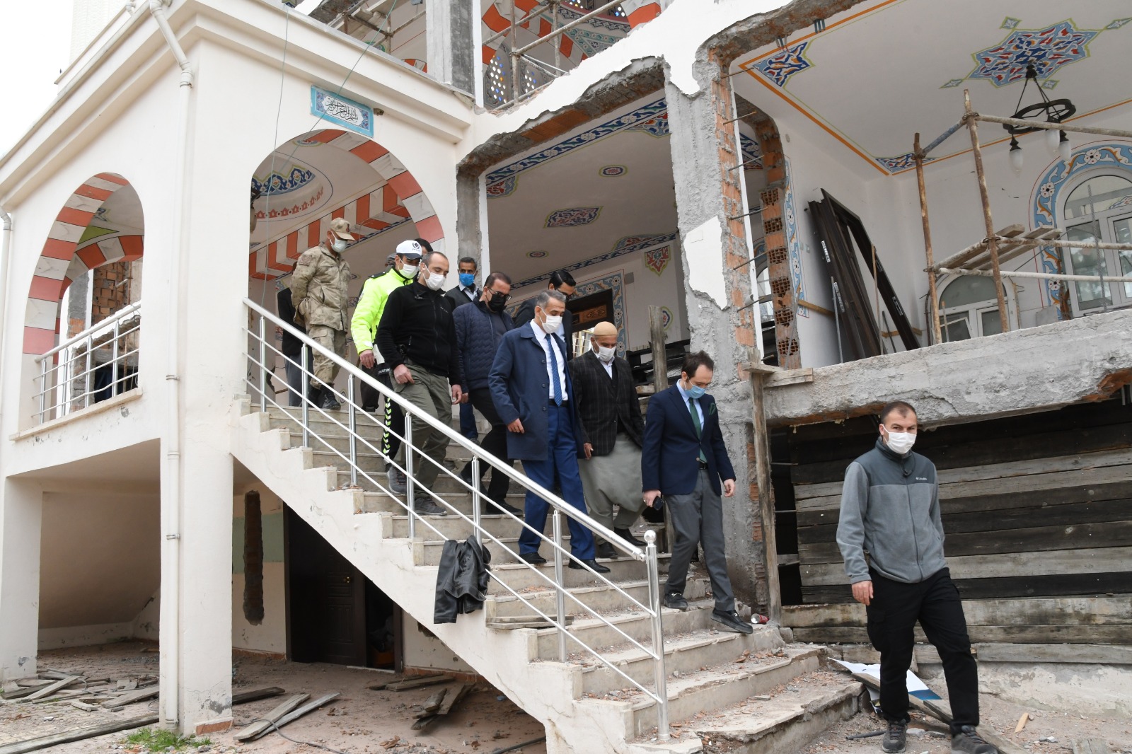 Vali Çuhadar Samsatta incelemelerde bulundu