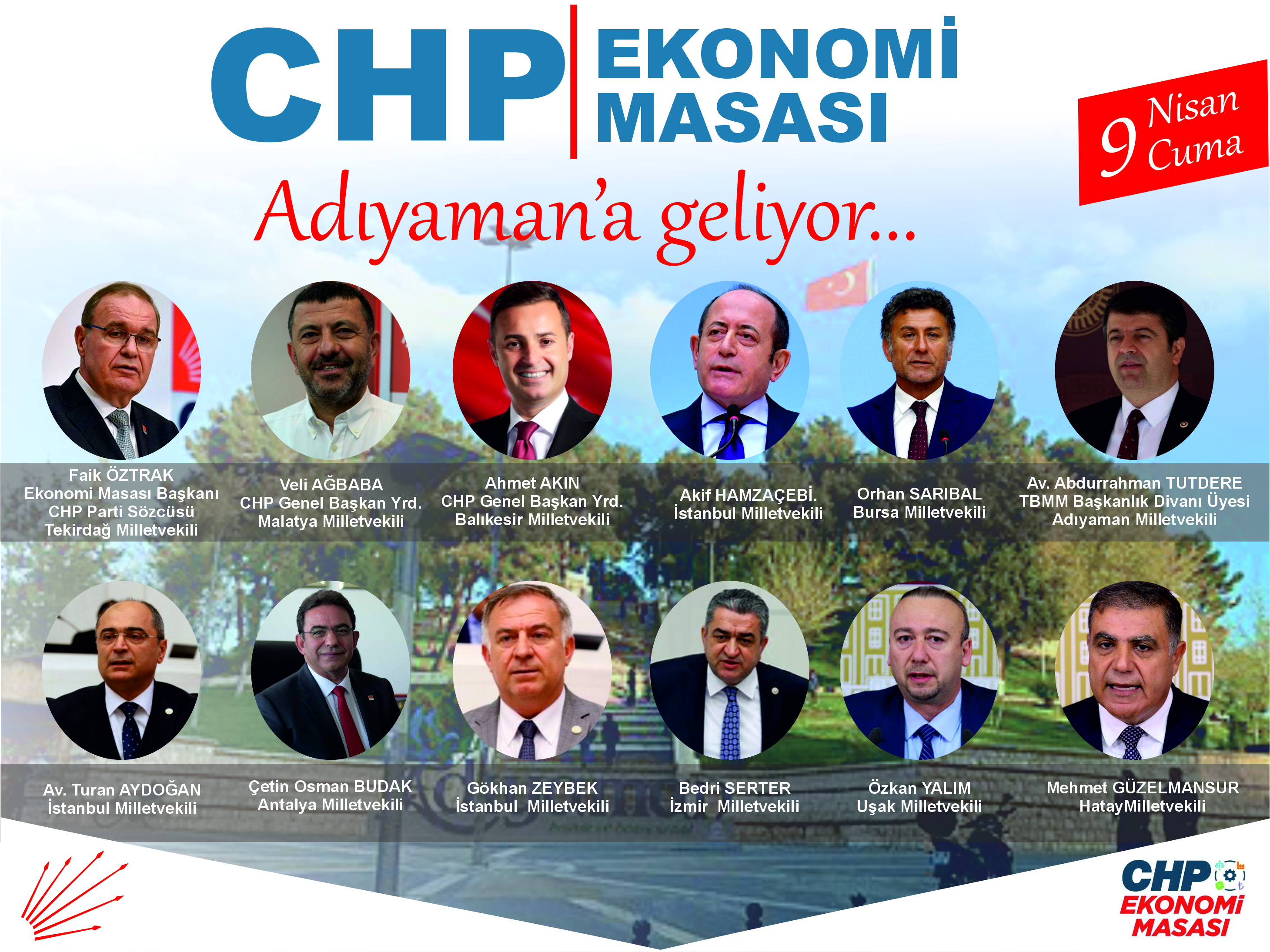 CHP ekonomi masası Adıyaman’da incelemelerde bulunacak