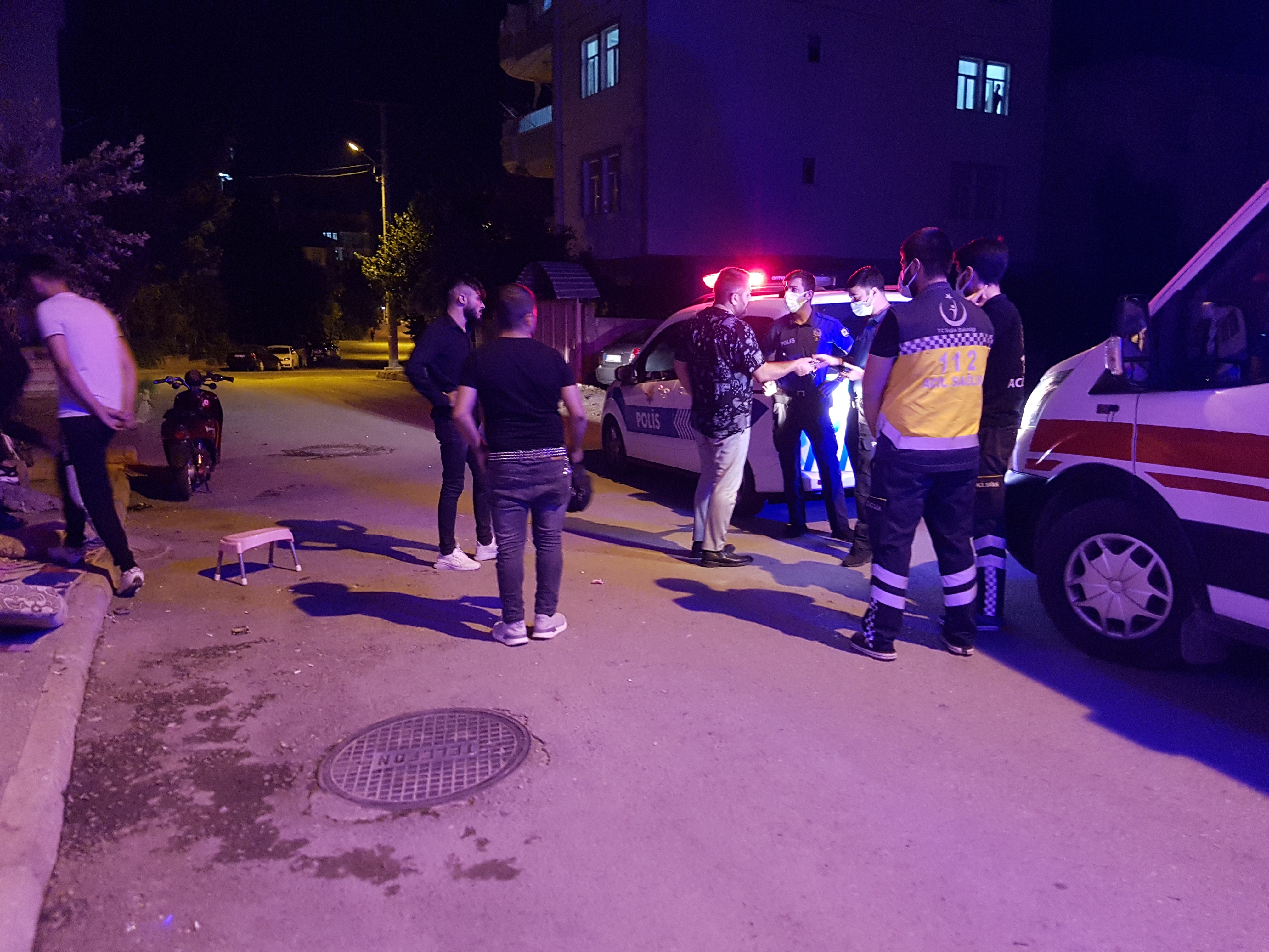 Suriyeliler arasında kavga: 1 yaralı, 4 gözaltı
