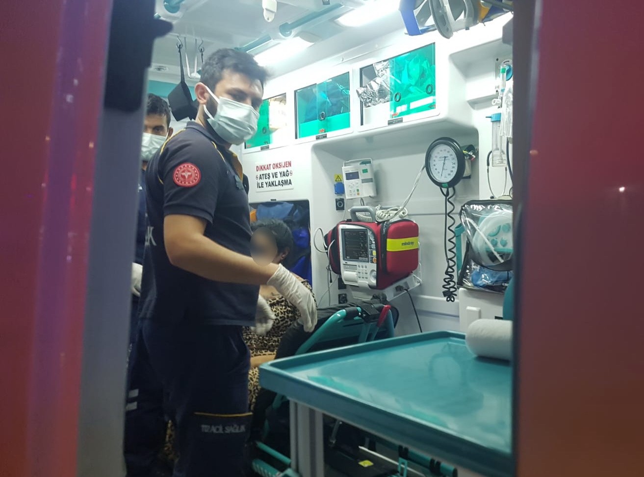 Sokak ortasında darp edilen kadın yaralandı
