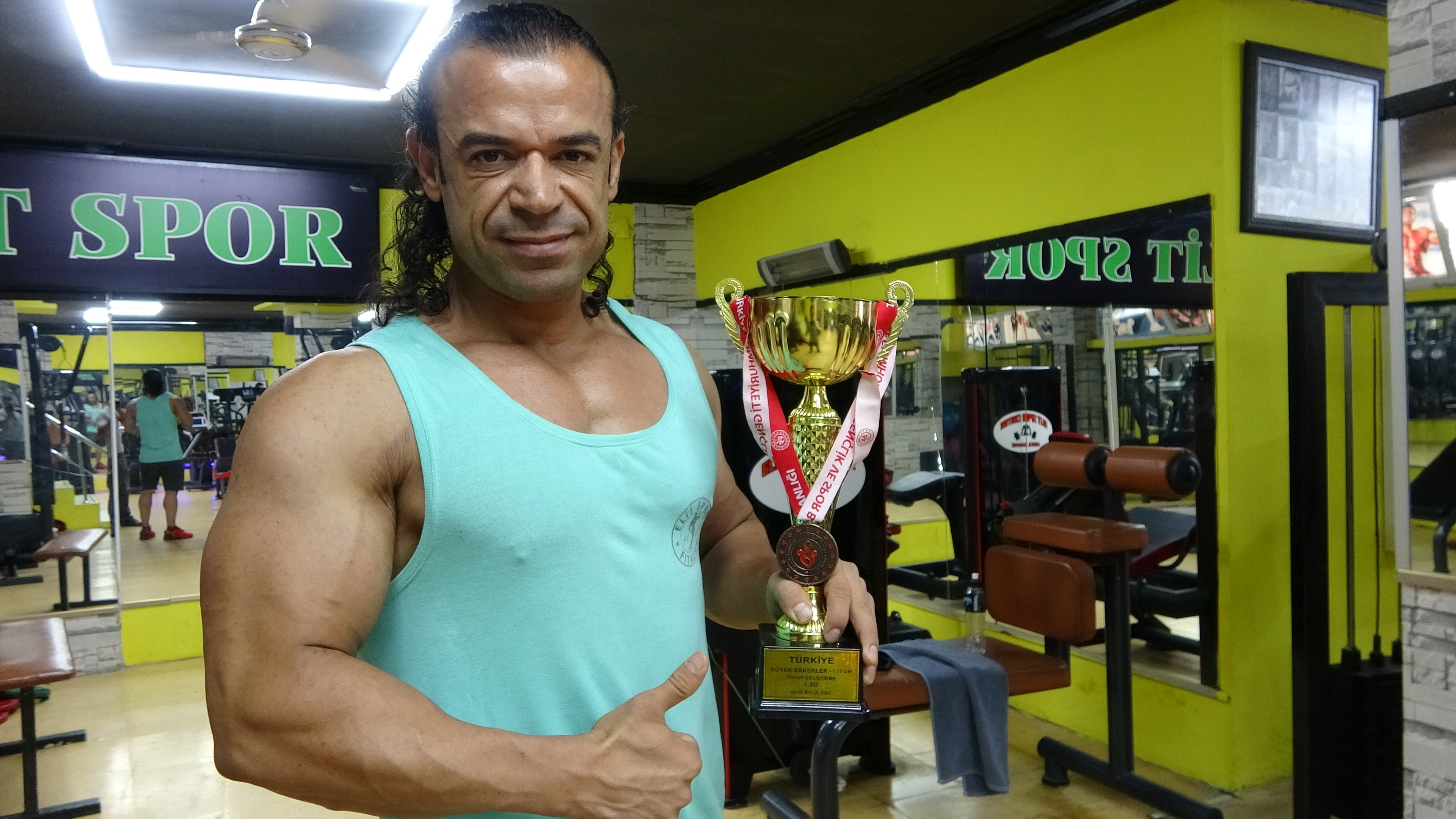 İlin yetkililerinin desteklemediği o sporcu Türkiye 3'sü oldu