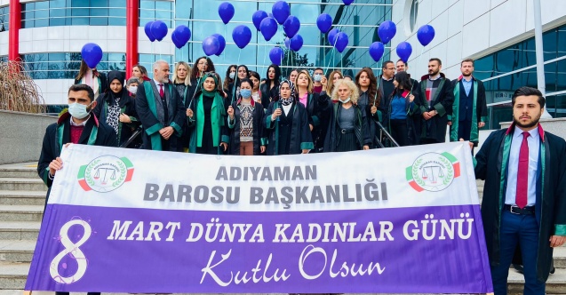 Adıyaman Barosundan Kadınlar Günü açıklaması