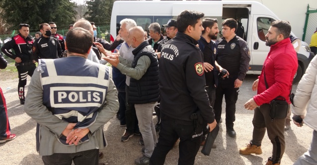 Amatör maçta ortalık savaş alanına döndü