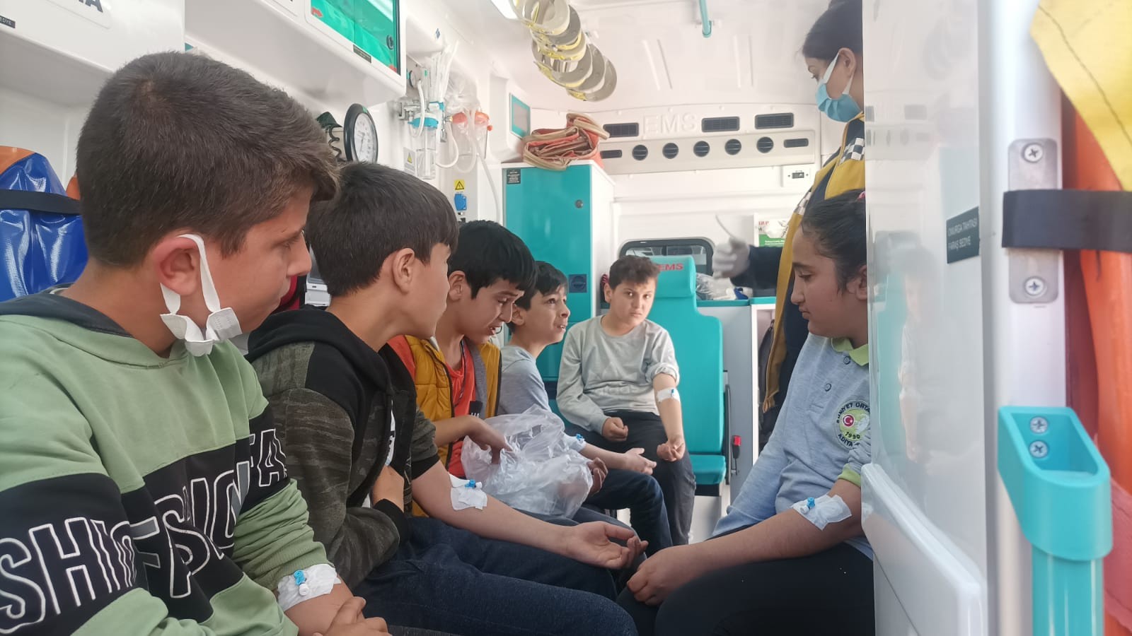 Yapılan karışım ile öğrenciler zehirlendi