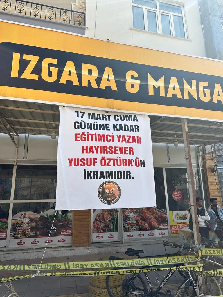 Öztürk’ten Depremzede Vatandaşlar İçin Örnek Bağış
