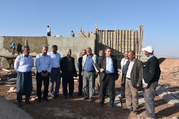 27 Köy için 500 tonluk su deposu yapılıyor 