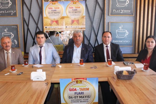 2. Adıyaman Gıda Tarım Fuarının tanıtım toplantısı yapıldı