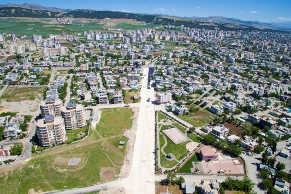 2. Çevre Yolunda Asfalt Çalışması