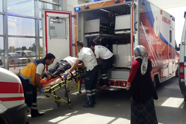 2. Kattan Düşen Şahıs Yaralandı