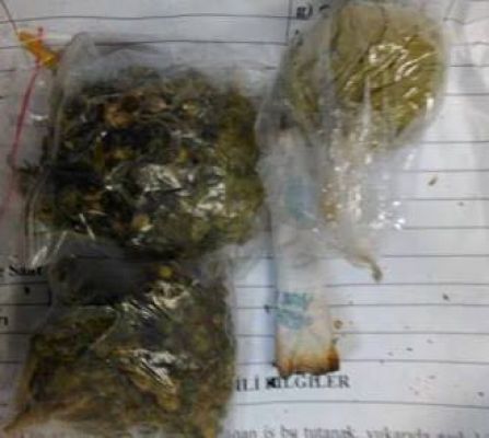 3 Paket içerisinde esrar ele geçirildi