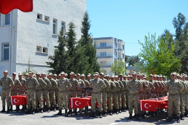 58 güvenlik korucu yemin etti