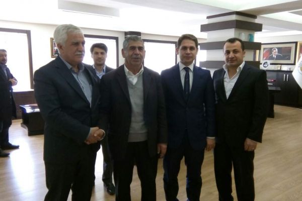 ADAY ADAYI SONKAYA’DAN, KAHTA BELEDİYESİNE ZİYARET