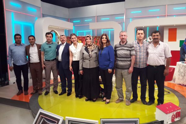 ADIYAMAN HALK EĞİTİM MERKEZİ TRT KURDİ’YE KONUK OLDU