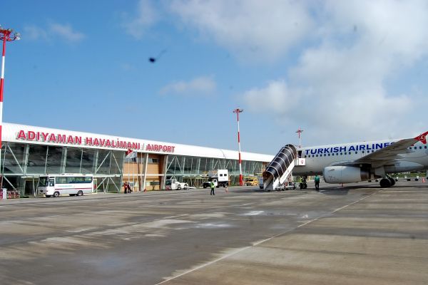 Adıyaman Havalimanında yolcu sayısı arttı