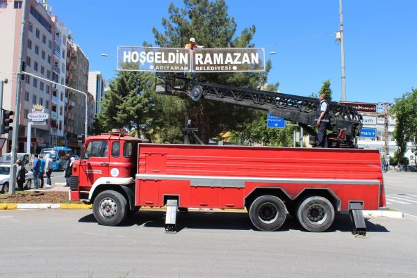 Adıyaman 'Hoş geldin Ramazan' ışıklarıyla süslendi