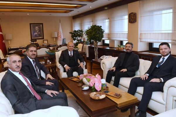 Adıyaman Milletvekilleri Bakan Turhan ile görüştü