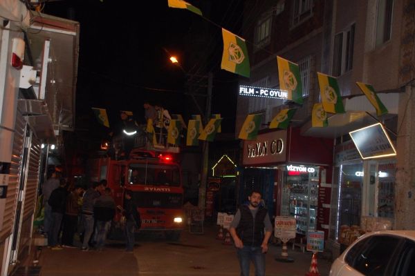 Adıyaman Sarı-Yeşil Bayraklarla Süslendi