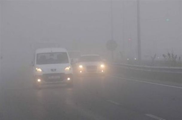 ADIYAMAN SİS BULUTU ALTINDA KALDI