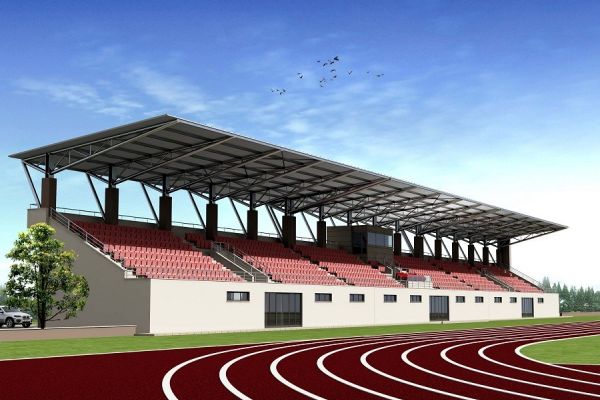 Adıyaman Üniversitesi Futbol Sahası Tribün İnşaatı Başladı