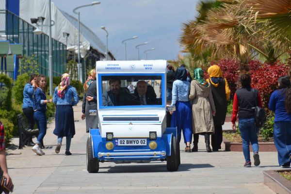 Adıyaman Üniversitesi kendi aracını kendisi üretiyor