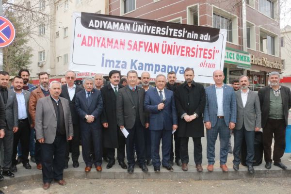Adıyaman Üniversitesinin isminin değişmesi için imza kampanyası başlatıldı