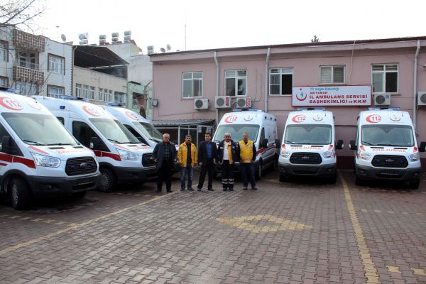 ADIYAMAN’A KAMERALI AMBULANS GÖNDERİLDİ