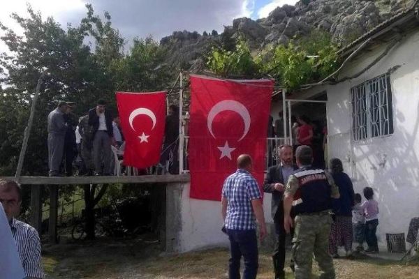 Adıyaman'a, Şehit Ateşi Düştü