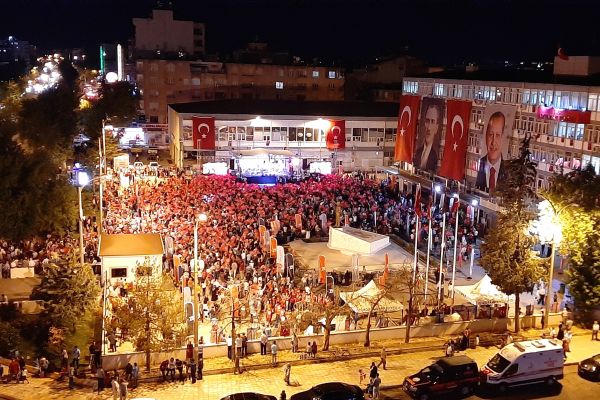 Adıyaman’da 15 Temmuz coşkusu