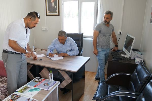 Adıyaman'da 33 mahalle muhtarına bilgisayar