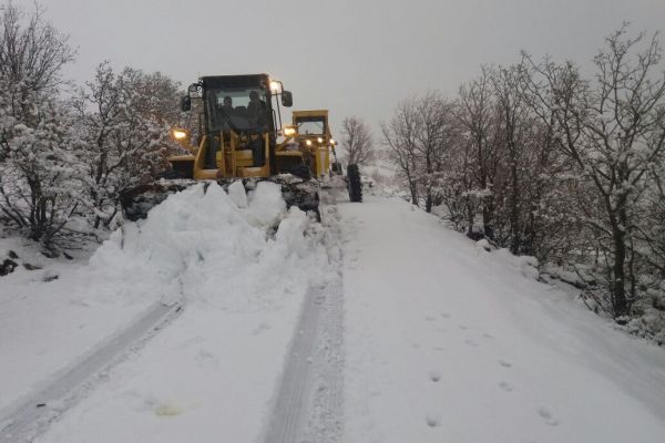Adıyaman’da 34 köyün yol açma çalışmaları devam ediyor