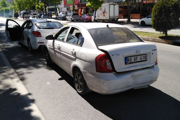 Adıyaman’da 6 araç bir birine girdi