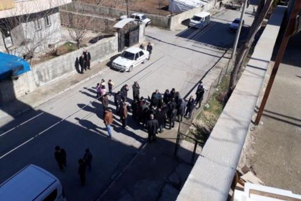 Adıyaman'da baz istasyonu tepkisi