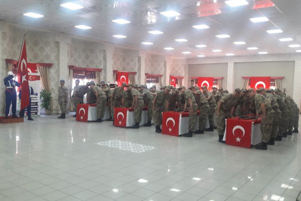 Adıyaman'da bedelli erbaş ve erler yemin etti
