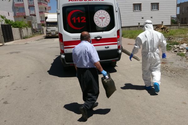 Adıyaman’da binalar ve sokaklar karantina altına alındı