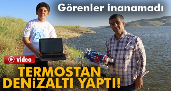 Adıyaman'da deniz altı
