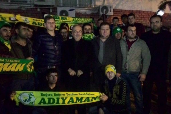 Adıyaman’da Elaziz Belediyespor Taraftar Ve Yöneticilerine Tepki