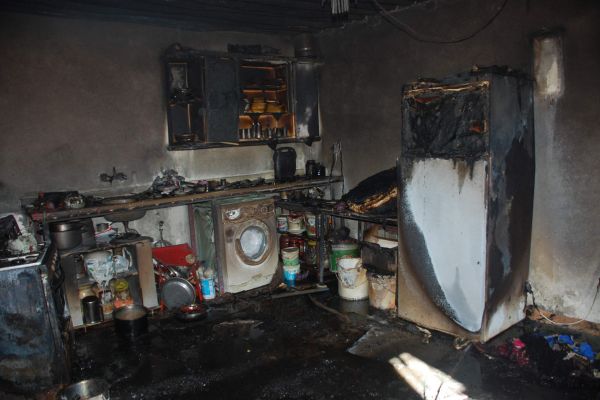 Adıyaman'da Ev Yangını