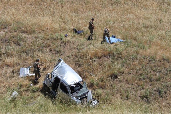 Adıyaman’da feci kaza: 1 ölü, 4 yaralı
