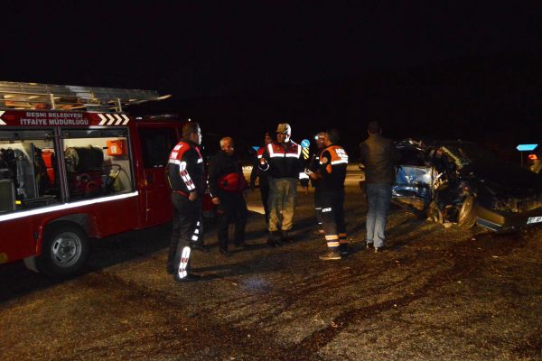 Adıyaman'da, feci kaza: 9 yaralı