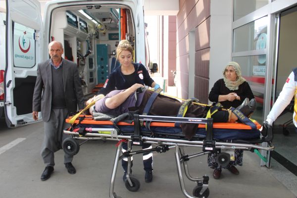 Adıyaman’da iki otomobil çarpıştı: 8 yaralı