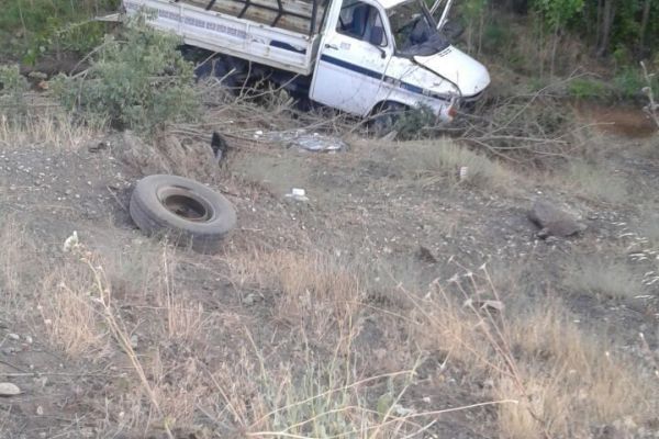 Adıyaman’da kamyonet takla attı: 1 yaralı