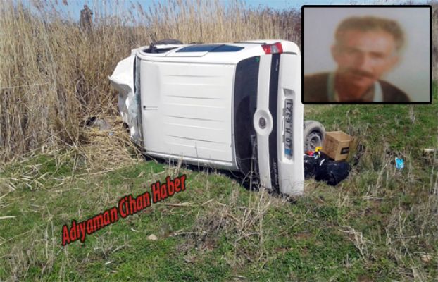 Adıyaman'da Kaza: 1 Ölü, 2 Yaralı