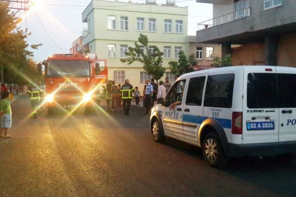 Adıyaman'da korkutan yangın