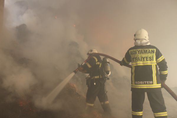 Adıyaman'da korkutan yangın